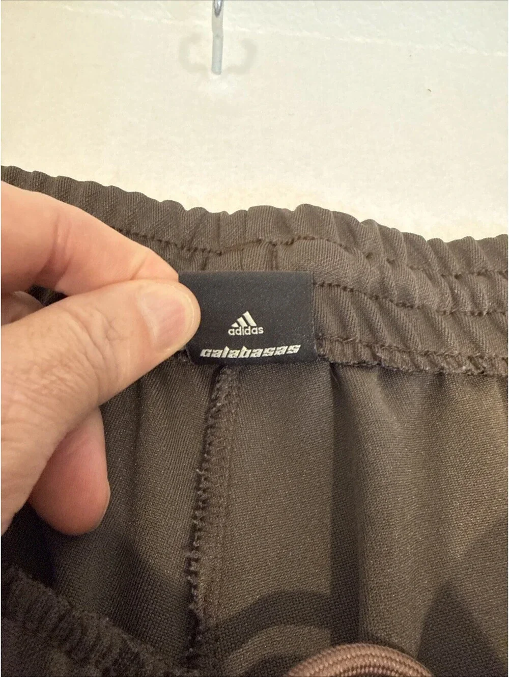Adidas Calabasas Track Pants Mens SIZE XL Brown Kanye West Yeezy Era Pre Owned